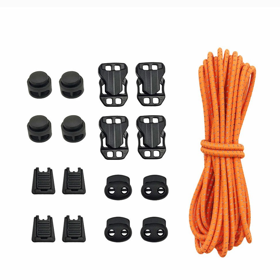 Mountaineering Backpack with Colorfulful Elastic Shoelaces, Elastic Rope Straps, Lazy People Without Tying Shoelaces, DIY Outdoor Equipment Accessories