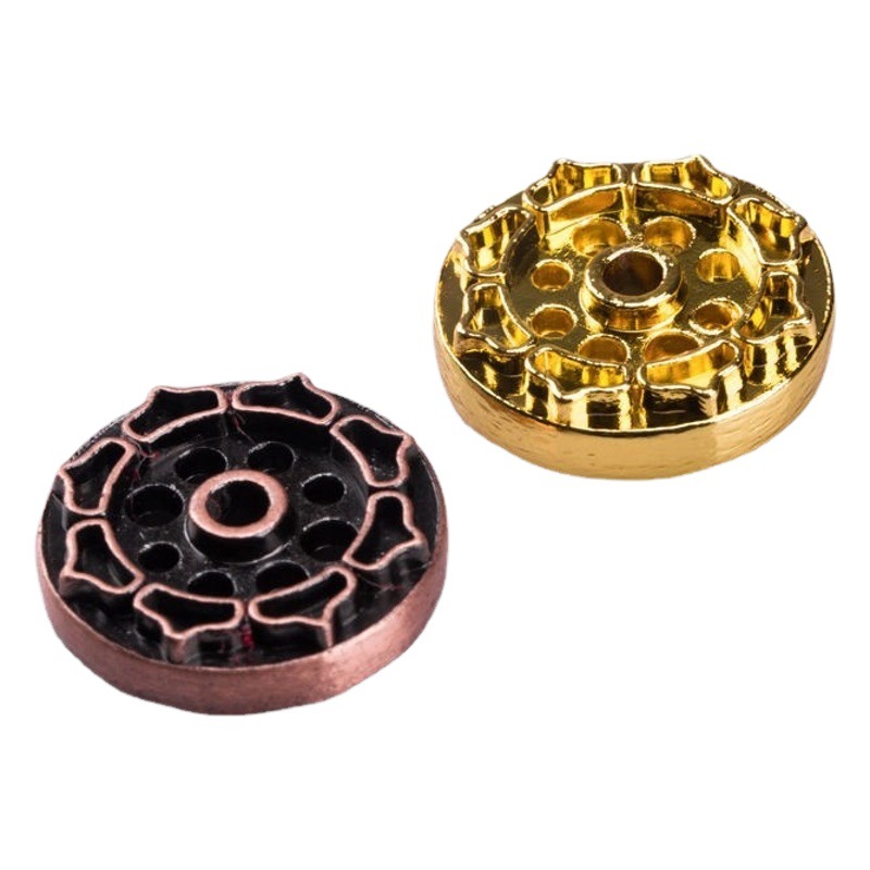 Lotus nine-hole incense holder plate incense holder small gourd incense holder nine-hole thread incense small water drop incense holder sitting bracket incense burner incense holder