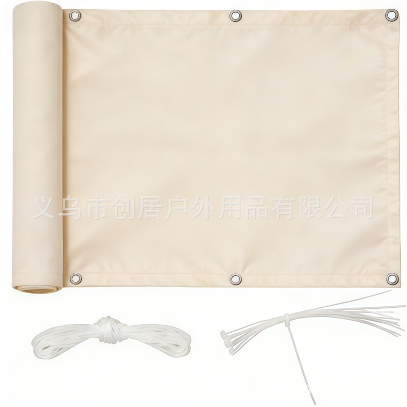 Factory Custom-Made Fence Cloth Privacy Net, Multi-Purpose Outdoor Sunshade Sail, Canopy, Guardrail, Windscreen Cloth