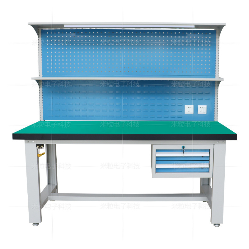 メーカーがカスタマイズした耐荷重1.5トンの重量作業台、帯電防止作業台、吊り下げプレート付き組立ライン操作台|undefined