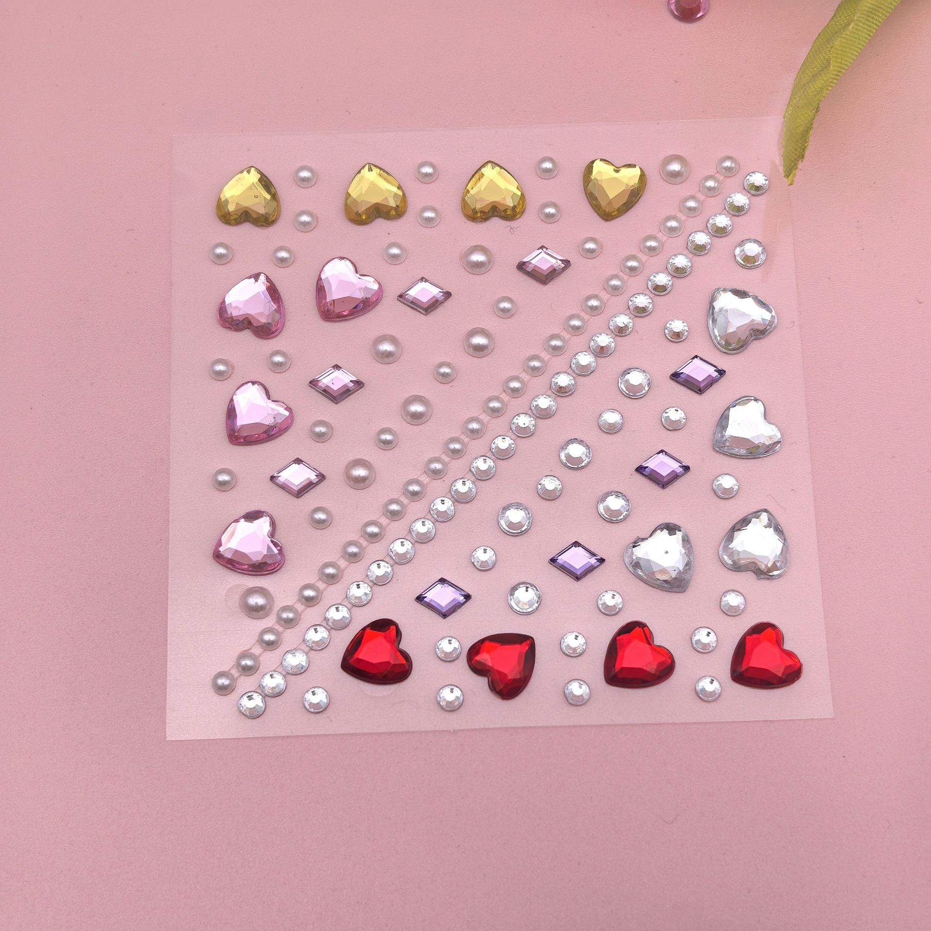 10 손 사랑 다이아몬드 모양 7.5*7.5CM