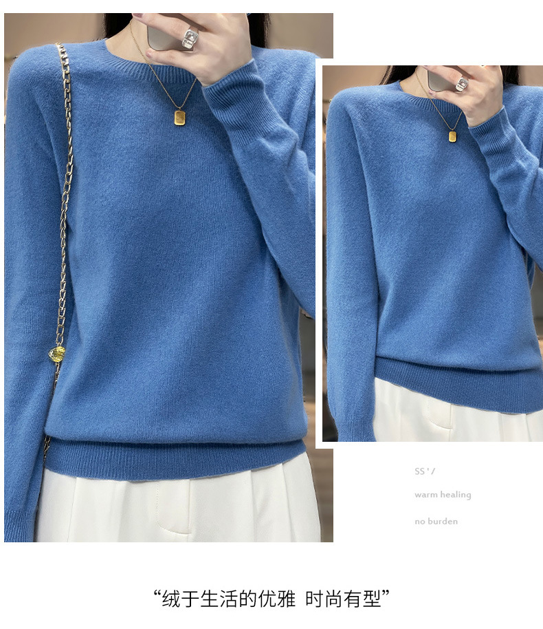 D5347 1050K ÁO LEN NỮ QINTDCA ÁO LEN DÀI TAY MÙA XUÂN THU ĐÔNG THỜI TRANG NỮ G03 SẢN PHẨM MỚI