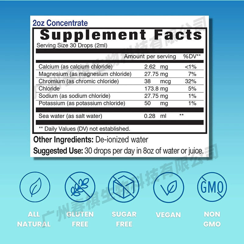 Внешняя торговля горячие продукты электролитные капли Electrolyte drops Источник Производитель поддерживает наклейку OE m