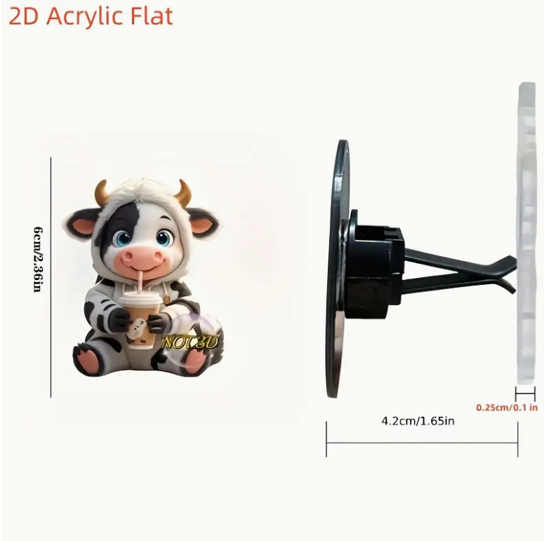 Comercio exterior transfronterizo suéter gatito productos acabados ventilador clips decoración de automóviles perfume adorable acrílico decoración impermeable image 71