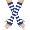 Royal blue white/wide strip 60