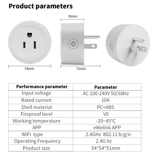Smart wifi socket Yiweilian app timed remote control socket European standard British standard American standard Japanese standard plug voice