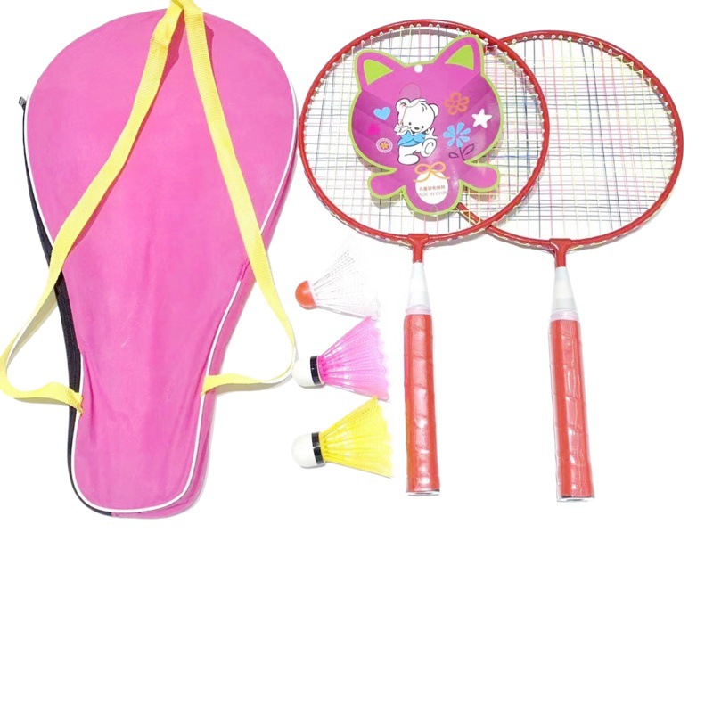 Zhibo children's badminton racket small ass Pat bag children's training Pat 3-8 years old baby children's toy Pat