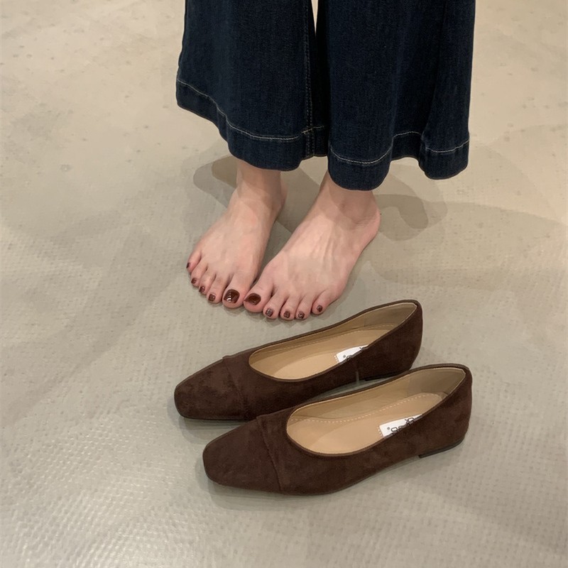 韩版豹纹芭蕾舞浅口单鞋平底奶奶鞋子开车软底休闲玛丽珍瓢鞋女|undefined