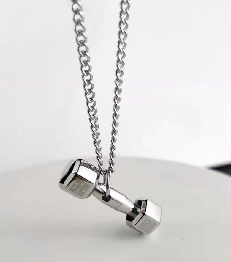 덤벨 펜던트 [2.0 사이드 체인 포함]