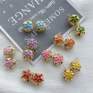 14mm��̩�{��ɫ�U�ջ����F��K �ֹ�diy��朌���С��K�Ʒ���
