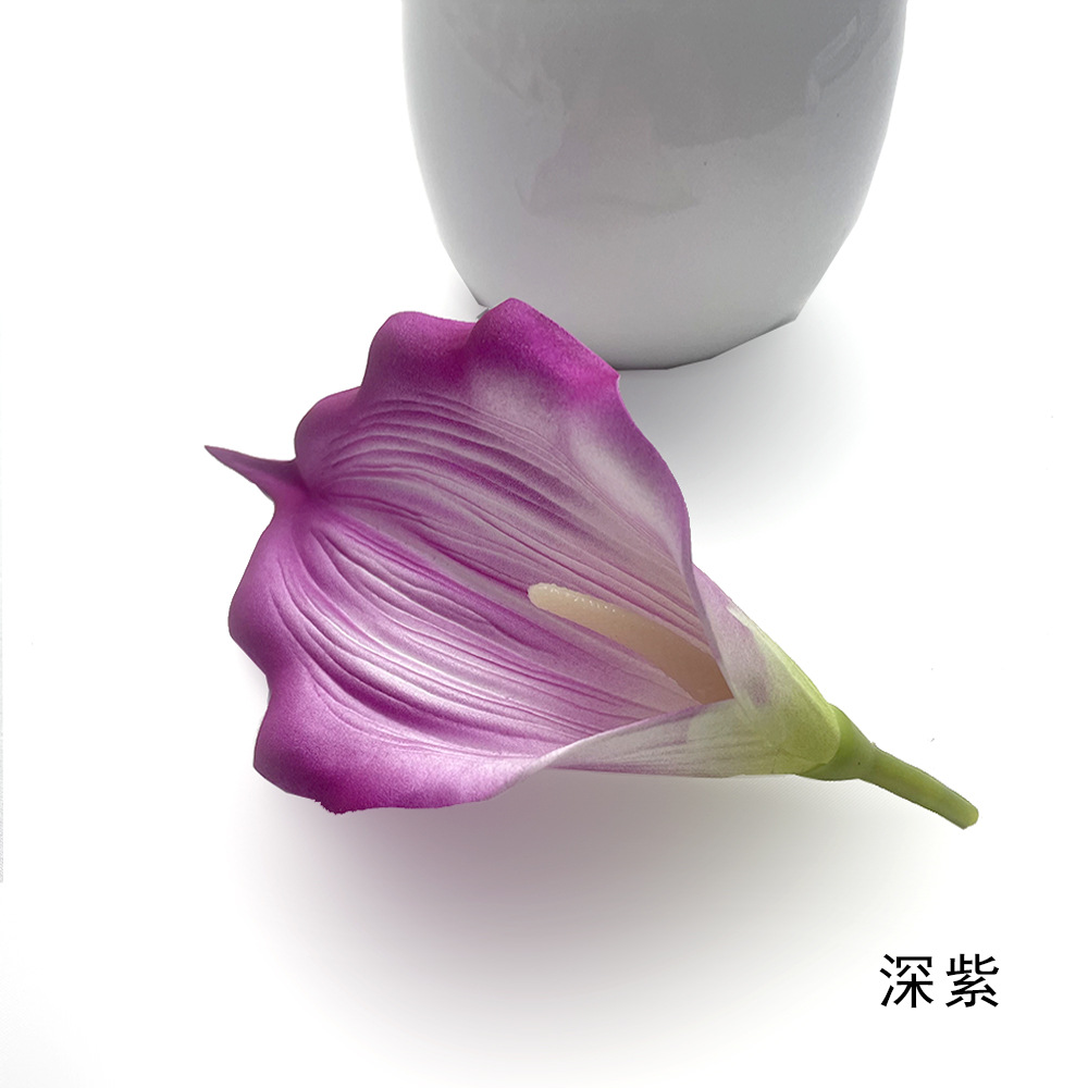 Simulación de flores Eva Horseshoe Flower Wedding Decoration New Photography Props China Fake Flores Diseño de pegamento blando