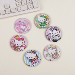 Kitty猫バッジ高颜値ファッションアイデアかわいい学生バーブリキ漫画バッジかばんストラップ
