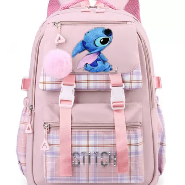 Lilo & Stitch Cartoon Backpack for Elementary and Middle School Students, Custom-Made School Bag with Your Own Design, Exclusive Link