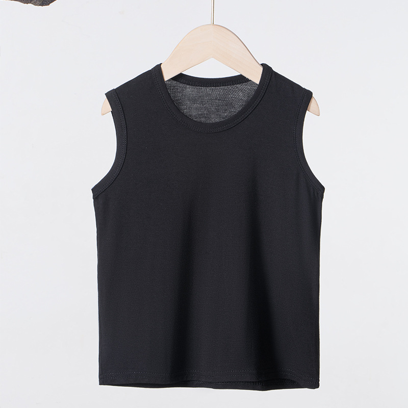 Le-plain vest) black