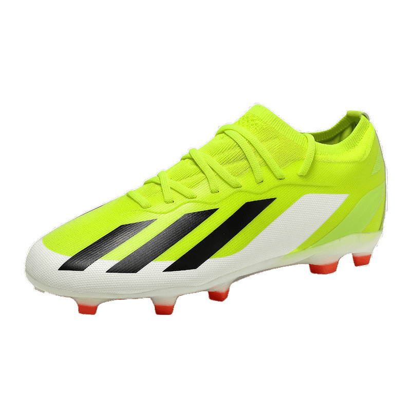 Nuevos zapatos de fútbol transfronterizos Putian zapatos de entrenamiento de entrenamiento de la Copa del Mundo de clavos largos de baja altura al por mayor