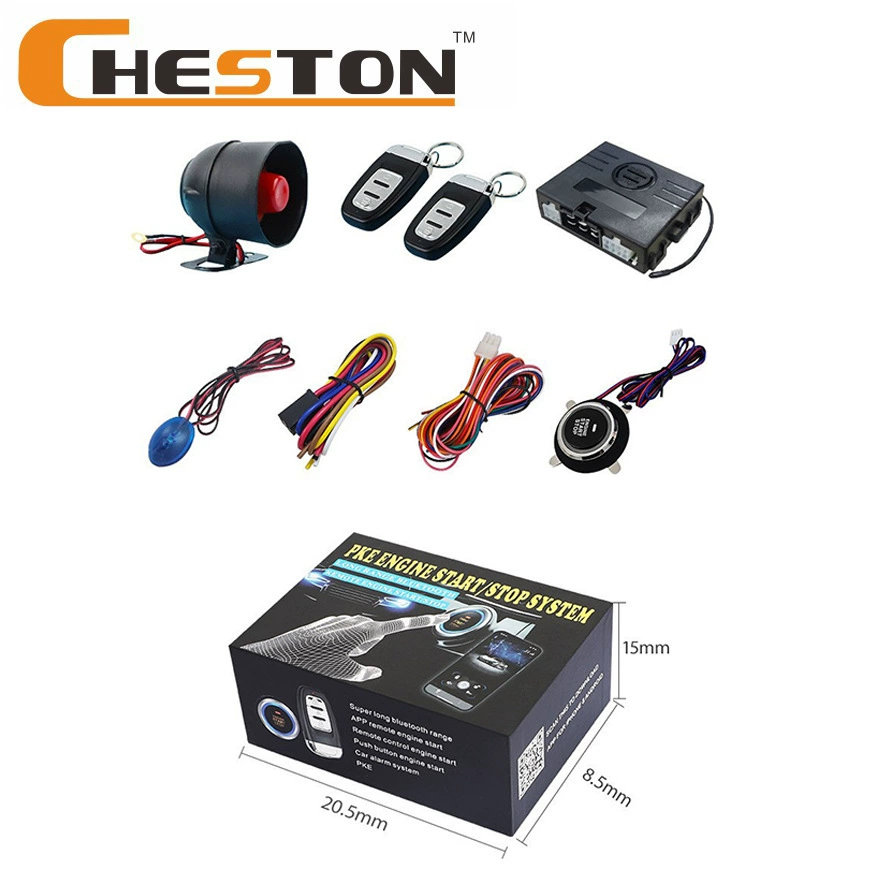 Мобильный телефон Bluetooth управление автомобилем автомобильный смарт-ключ запуск в один клик мобильный телефон ключ дистанционного запуска-свободный доступ защита автомобиля