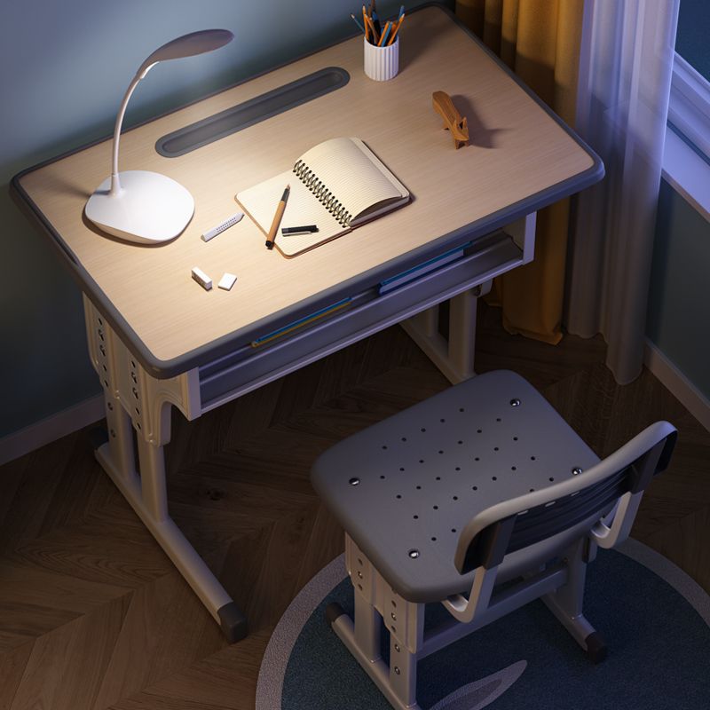 Children's Study Desks and Chairs Set, School Style, Liftable, Home Student, Junior High School Student, Multi-Functional Desk and Chair