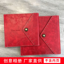 连创儿童影楼相册简约韩式毕业册礼品 封面封皮批发三折相册批发
