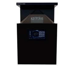 デジタルホログラフィック地理モデル地理教育機器地形モデル表示音声紹介テキスト説明