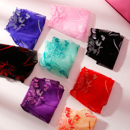 Underwear for women sexy lace mesh large size transparent charming girl embroidery summer thin high elastic briefs 835