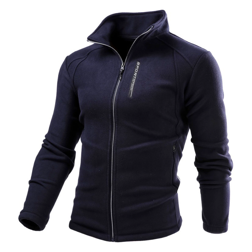 Осенние и зимние флисовые куртки и толстовки для пар, уличная флисовая одежда для мужчин и женщин, утепленная флисовой подкладкой, теплые и морозостойкие пальто.