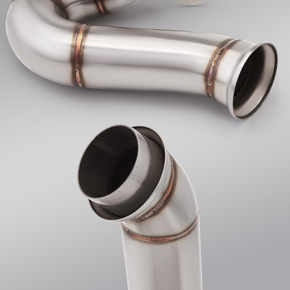 Duke790 Exhaust Pipe Modification to Remove Drum with Drum Middle Section Chunfeng 800Mt 790Adv 890R Non-Destructive Installation