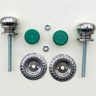 Stainless Steel Ball Handle Round Twist Handle Rural Gate Ball-Shaped Rack Lock Handball Round Iron Art Anti-Theft Door Handle