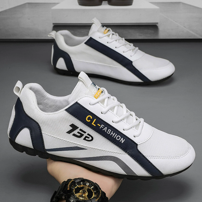 2023 весенне-летняя обувь New Bean, мужская обувь, повседневная сетчатая дышащая универсальная обувь для вождения, Спортивная модная обувь Four Seasons