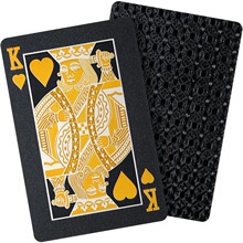O 64445 Thick Gold Foil PET PVC Playing Cards ���˿���