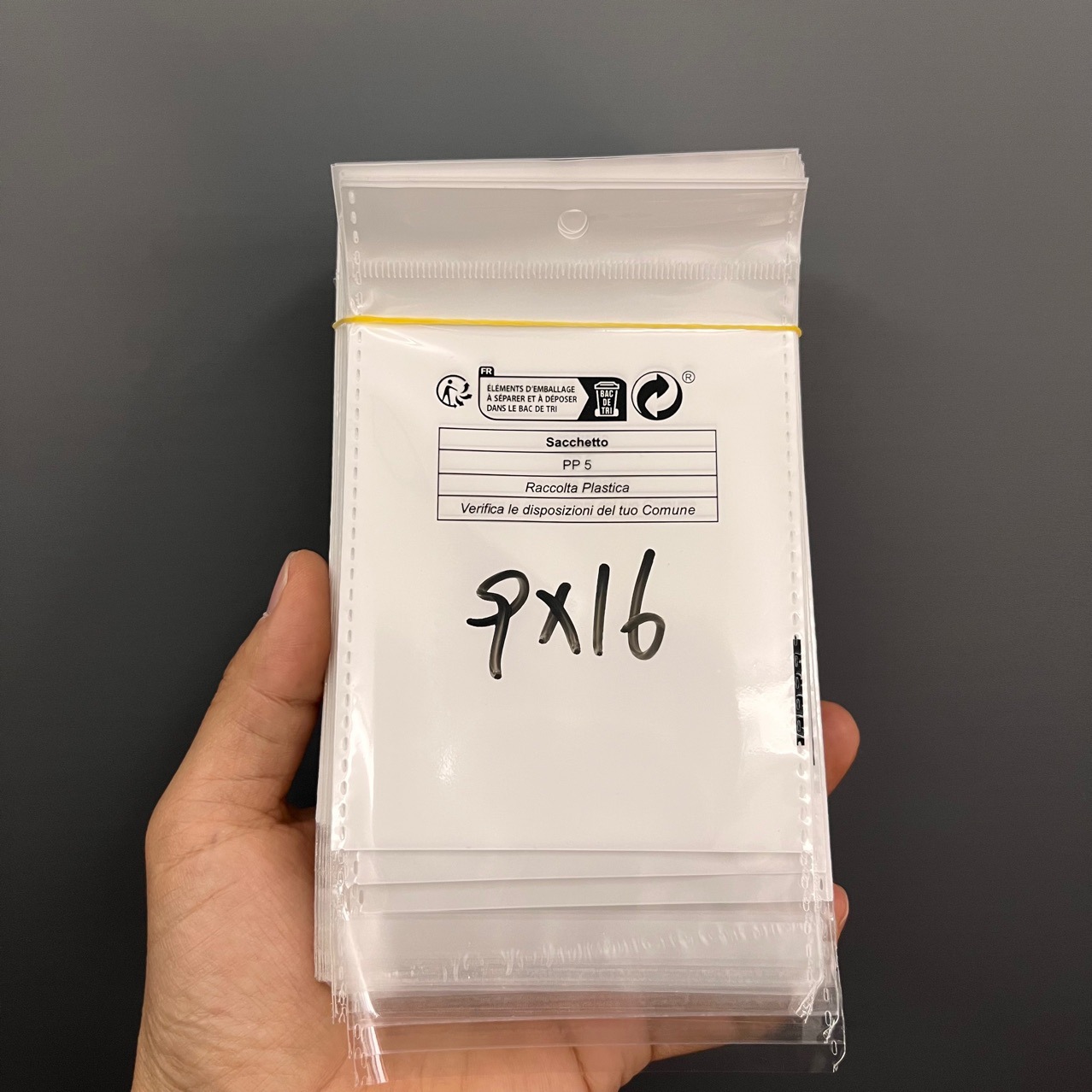 Shein环保包装袋子希音temu饰品包装袋子pp5+pap22塑料袋