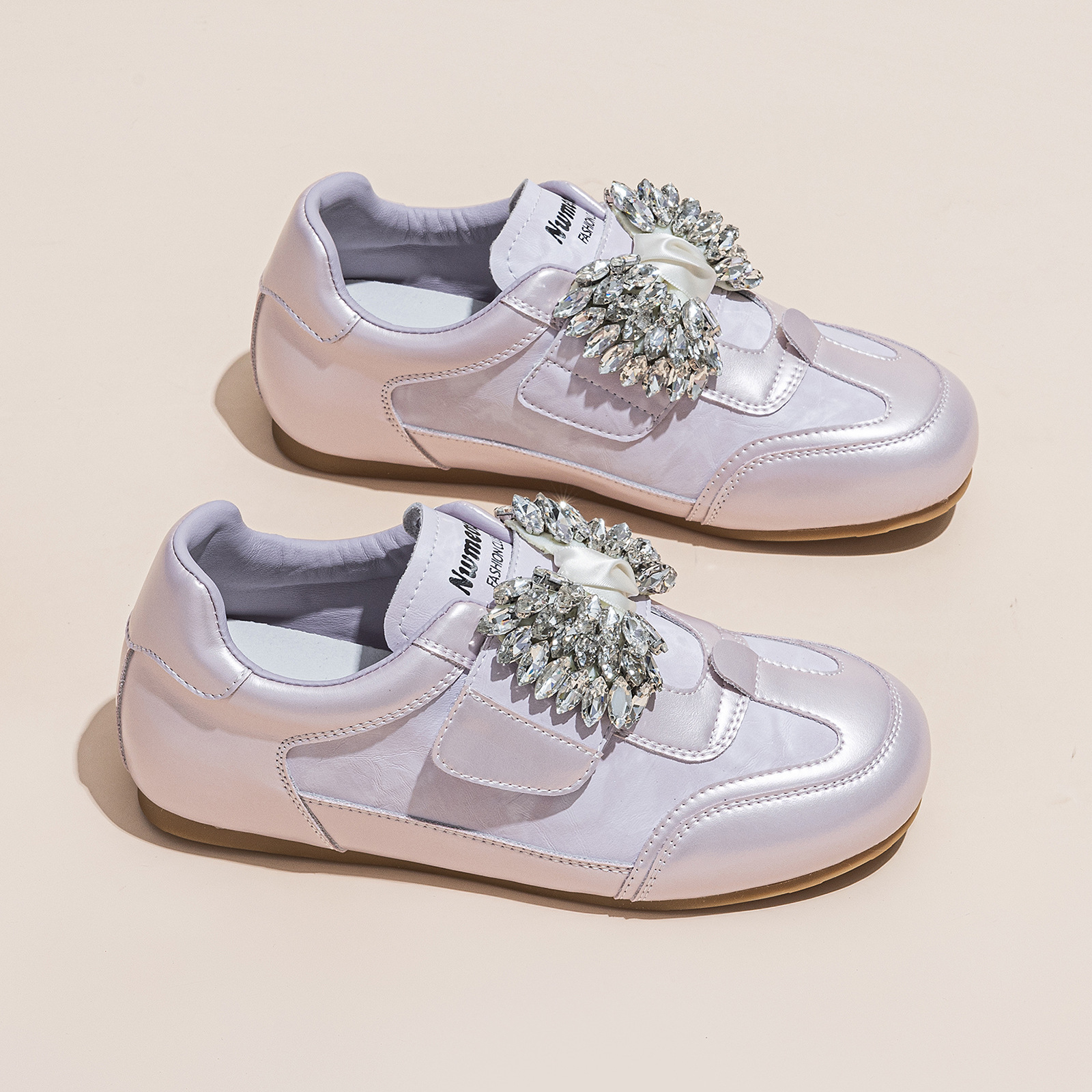 Women's White Sneakers Height Increasing Thick Soled Velcro Casual Sports Versatile Single Shoes Spring Summer New Style_vogvips.com