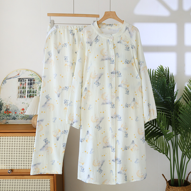 크레이프 컵 감금 스커트 커버 - 별이 빛나는 하늘