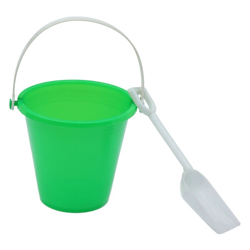 Популярные за рубежом пластиковые пляжные ведерки для детских игр на открытом воздухе, ведерки для песка, игрушки для копания песка на пляже для малышей, оптом