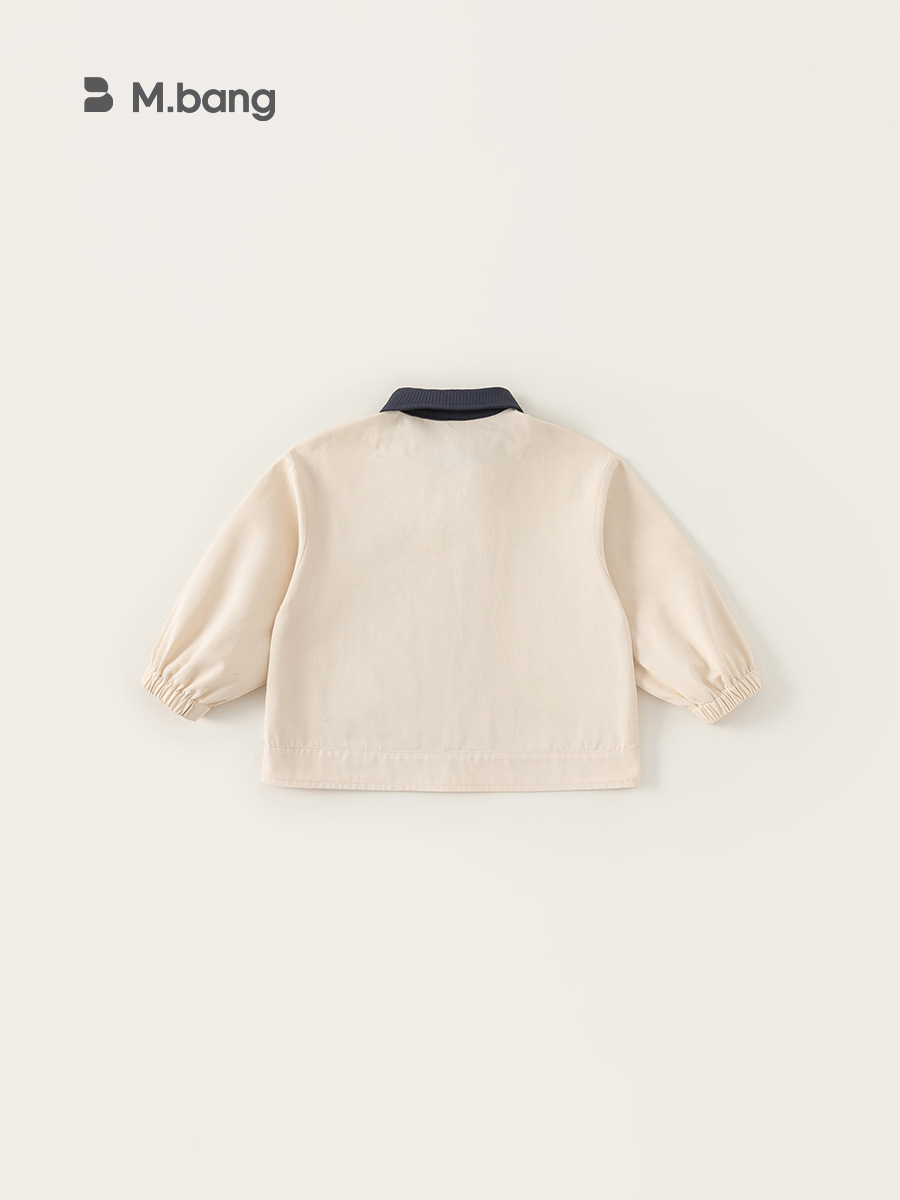 Youbao ropa para niños chaquetas para niños primavera chico guapo color de contraste solapa chaqueta casual chaqueta fina de primavera