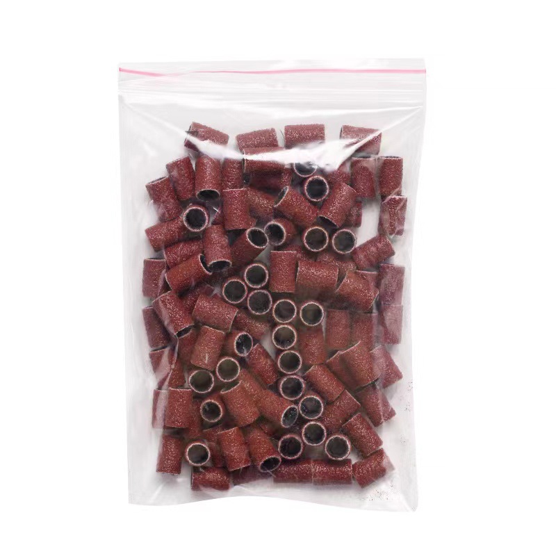 Transfronterizos para nuevos productos de molienda de uñas de alta calidad, molienda de anillo de arena 80#120#180#100 cápsulas / paquete en stock