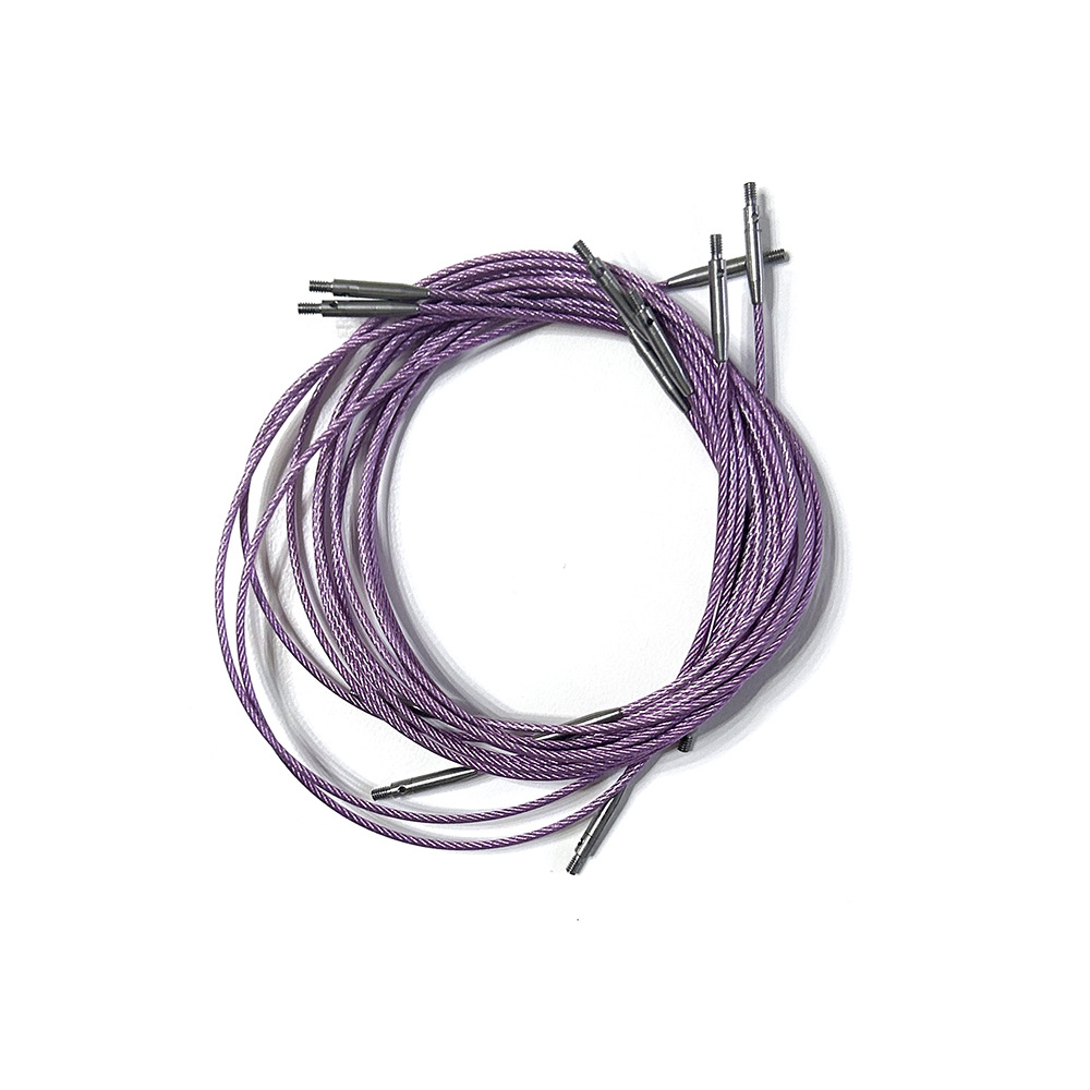 Herramienta de tejido desmontaje anillo accesorios de aguja cuerda anillo desmontable aguja giratoria cuerda doméstica universal