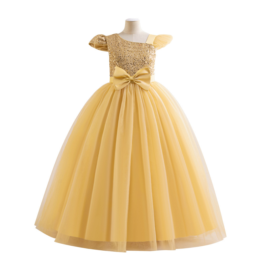 Nuevo vestido de niña vestido de princesa vestido de verano vestido sin mangas vestido de malla vestido de tope