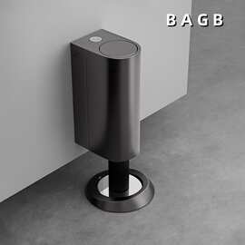 BAGB隐形门吸防撞家用卫生间卧室门挡门碰门阻免打孔地吸隐藏明装