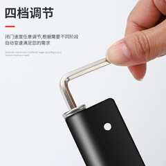 Door closer household automatic door closing simple outward opening device hydraulic buffer commercial door rebound closer