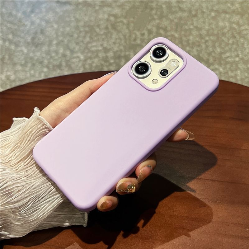 适用液态硅胶oppo reno14手机壳新款RENO13pro纯色12保护套全包11|undefined