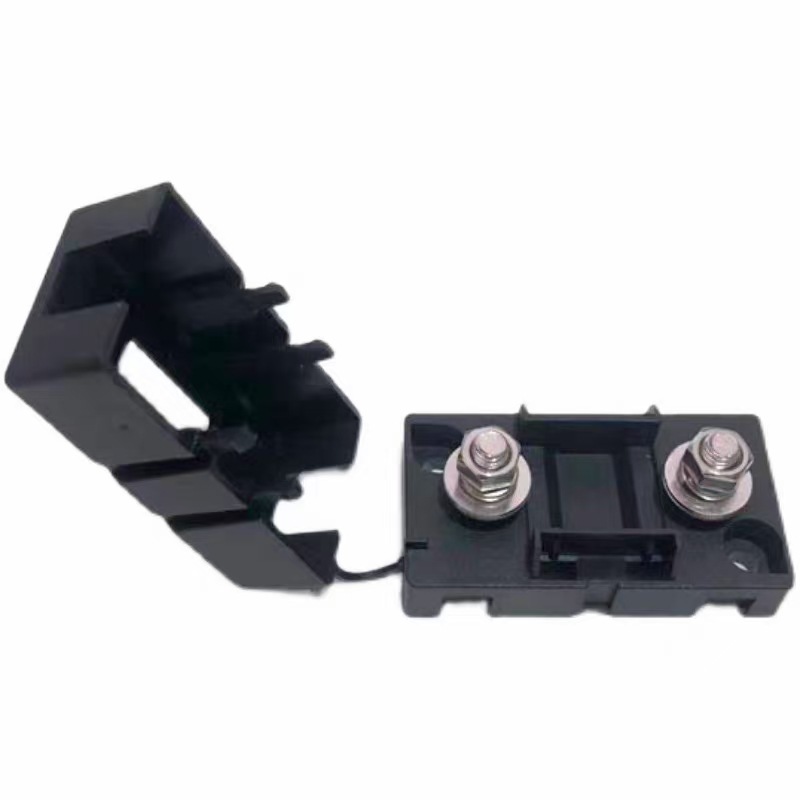 32V ANS汽车音响插片保险丝座小叉栓保险丝座改装车车载20A-200A