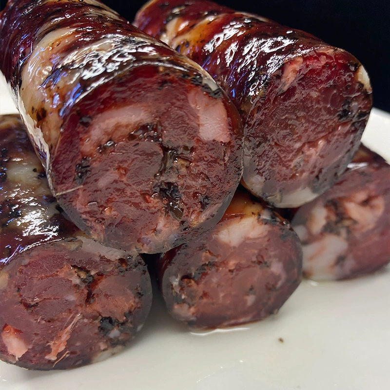 Колбаса из черной трюфелиной колбасы Юньнань особая мясная колбаса Юньнань Дянь вкус черного местного свиного мяса ручная колбаса Жэньюнь