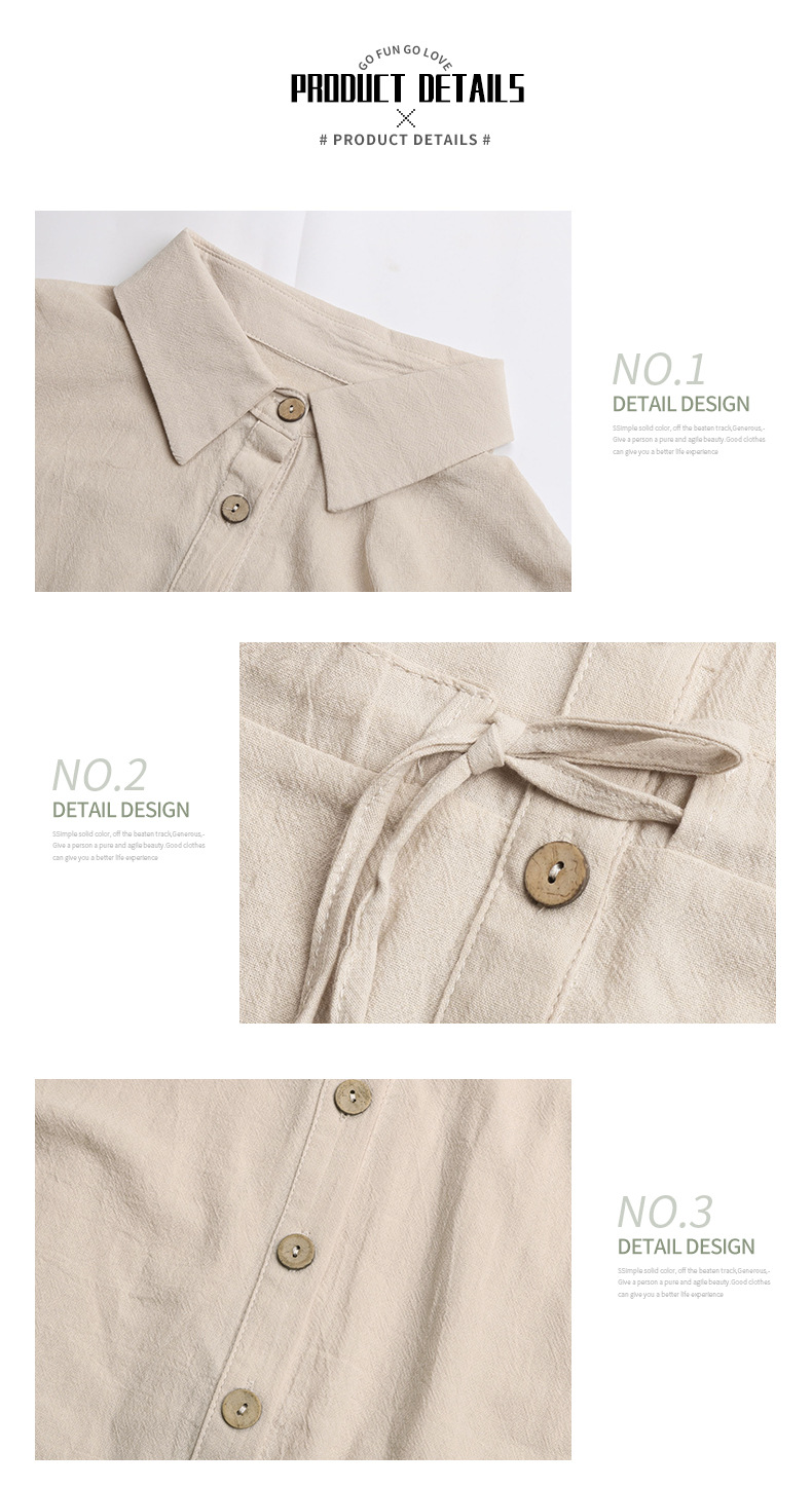 Solid Color Lapel Drawstring Wide-leg Shorts Jumpsuit_voghion.com