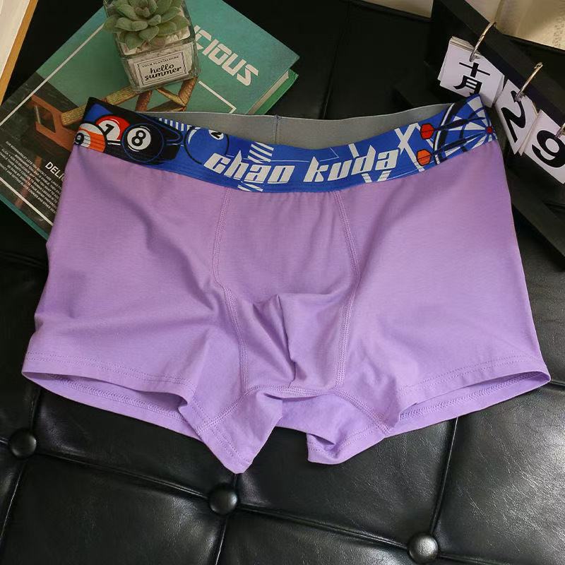 秋と冬の新しい競技スポーツボクシングレーシング愛好家男性下着綿快適なボクサーブリーフ通気性トレンド