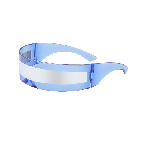 Cyberpunk Future Technology All-in-One Glasses DJ Influencer Women's Bar Party Sunglasses Manufacturer Wholesale