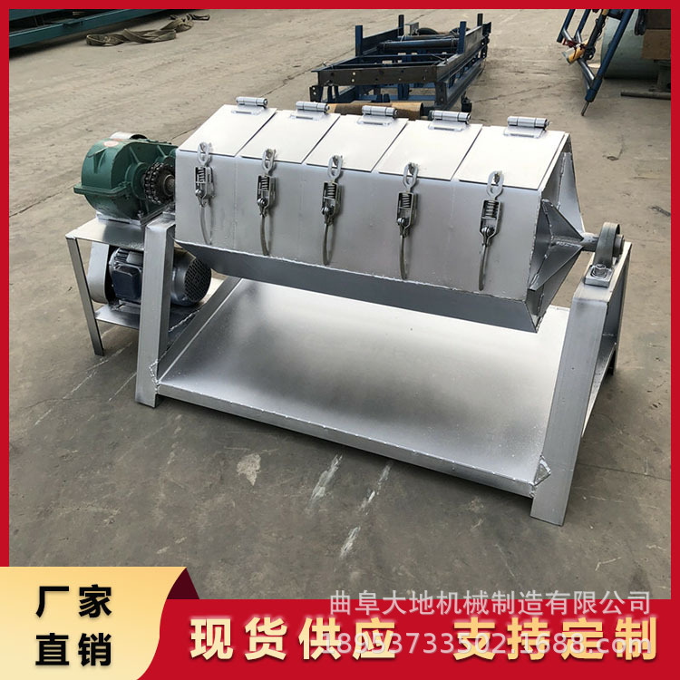 不锈钢六角滚筒抛光机 大型石料打磨机 金属去毛刺除锈机