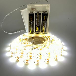 5V charging treasure dormitory usb battery box lamp belt plug-in-free led stall coffee table tire lighting painting TV background