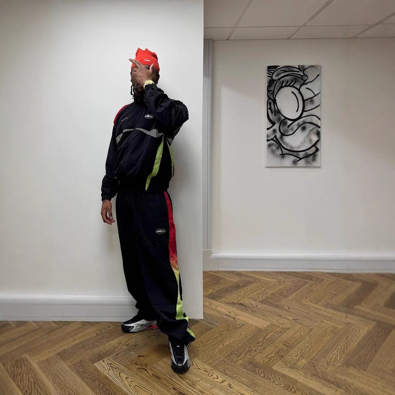 European Popular 3m Reflective Color-Blocked Stand-Up Collar Thin Jacket Men's Trendy Spring & Fall Sports Suit Motorcycle Jacket Jacket