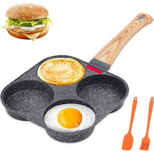 R 21556 Maifan stone four-hole egg pan ���ʯ���w�Ŀ׼嵰�