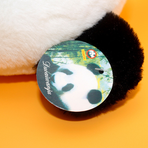Creative and cute simulation panda plush doll bamboo leaf hugging bamboo panda doll gift pillow plush toy wholesale